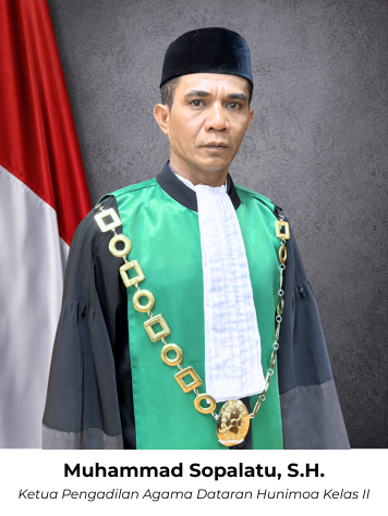 Ketua Pengadilan Agama Dataran Hunimoa